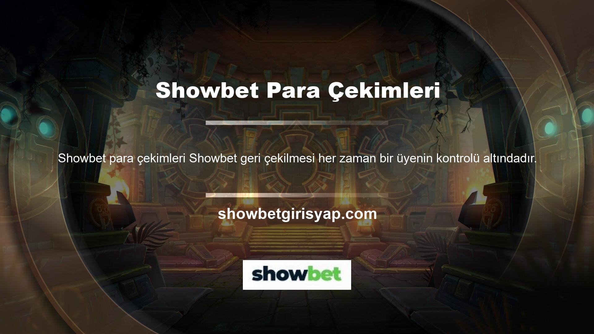 Showbet bahis sitesi sadece VIP üyeleri için harika bonuslar sunmakla kalmaz, aynı zamanda bahis deneyiminizi daha da iyi hale getirmek için başka heyecan verici avantajlara da sahiptir